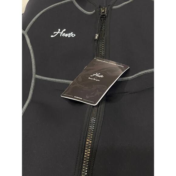New Hevto Men Wetsuit Top Medium - Picture 7 of 8